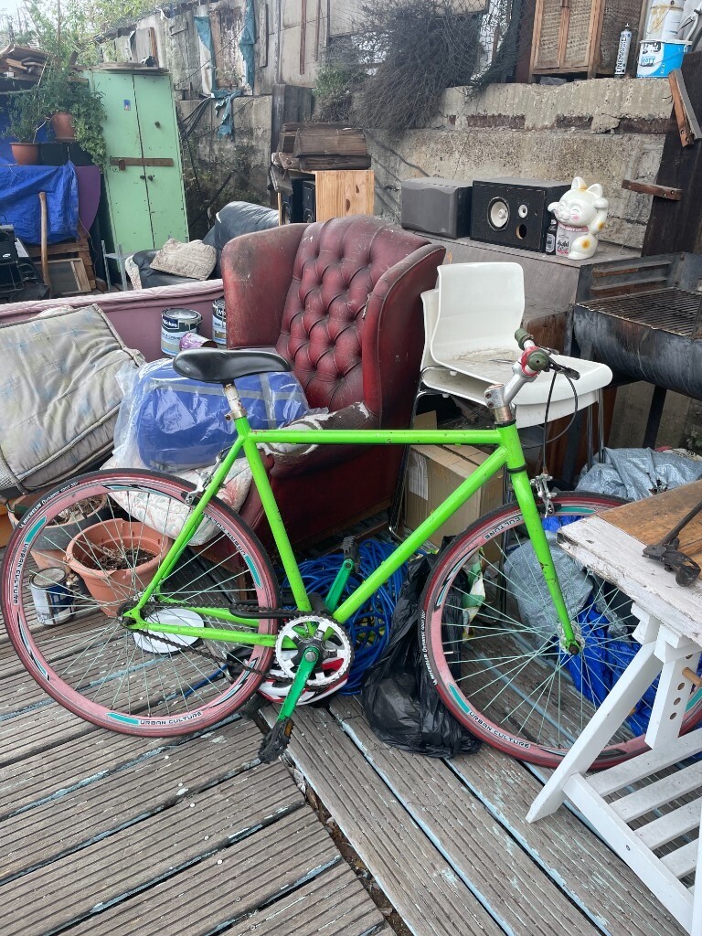 Lime Green Single Gear Bike | in 
